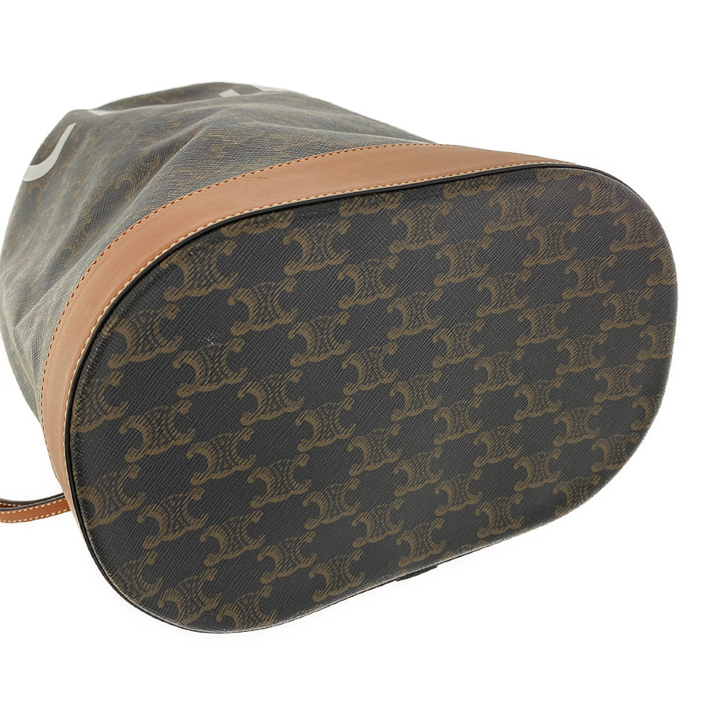 Celine Triomphe Canvas Medium Backpack Carry Bag … - image 4